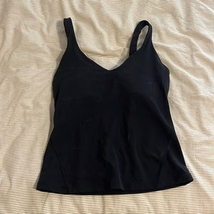 Lululemon vneck waist length top